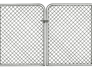 DOUBLE GARDEN GATE - D2