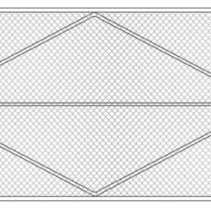 SINGLE LEAF SECURITY GATE - FOR WIDE OPENINGS - VG1