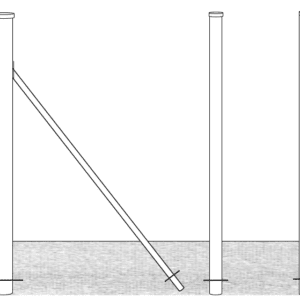 TUBULAR FENCE POSTS