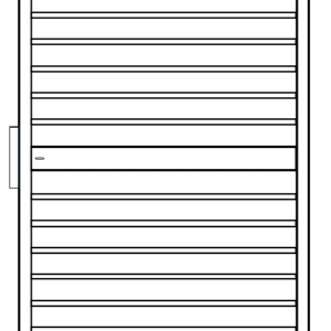 MODERN RESIDENTIAL GATE - MK1 TYPE